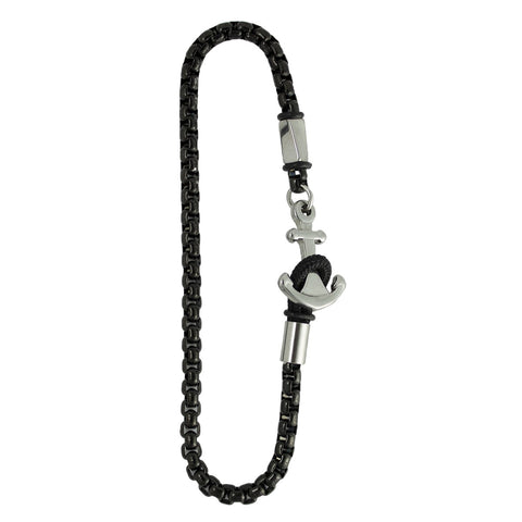 Black Stainless steel bracelet